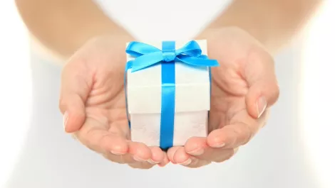 Present blue