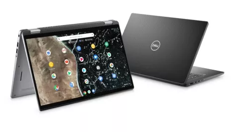 Latitude 7410 chromebook enterprise 2 in 1 open