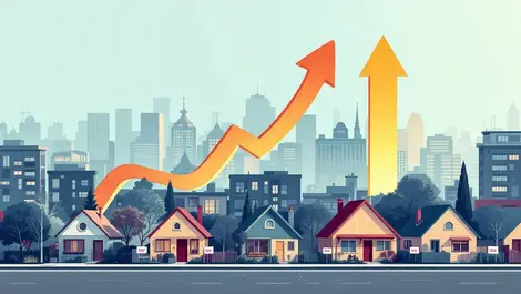 Record low listings driving up house prices