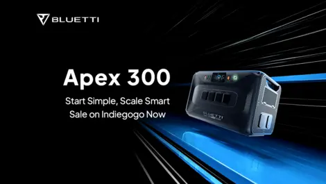 BLUETTI launches Apex 300 on Indiegogo: Versatile power for homes, travel & off-grid living