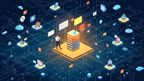 Interconnected data streams central server australian customers digital devices