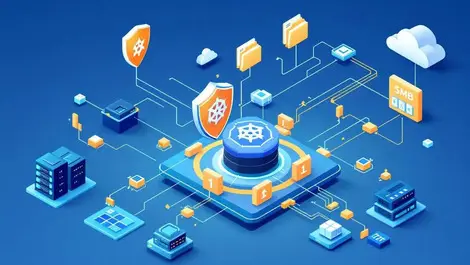 Kubernetes cluster backup shields smb sharing edge cloud data