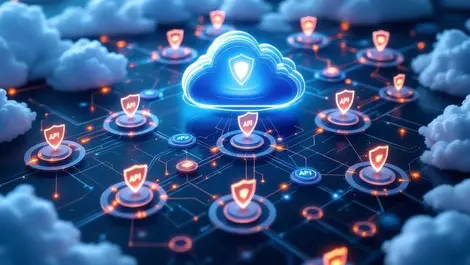 Hybrid multicloud network secure connectivity with shielded api nodes