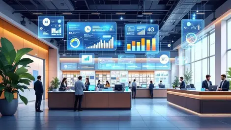 Modern retail bank ai automation digital interfaces collaboration