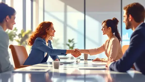 Women tech leaders boardroom sponsorship trust executives meeting