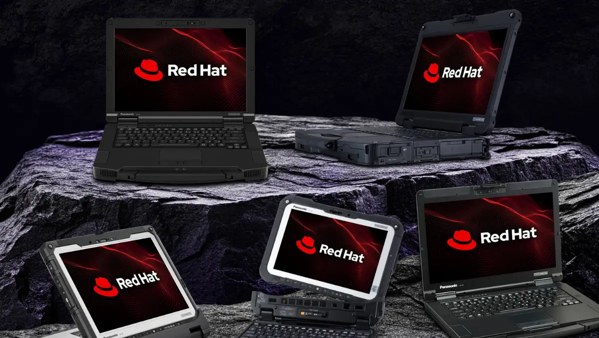 Red Hat & Panasonic preload edge software on TOUGHBOOK