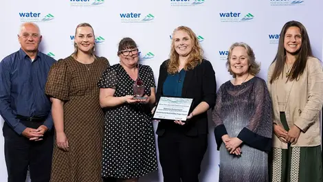 Whakatāne's sponge reserve wins national sustainability award